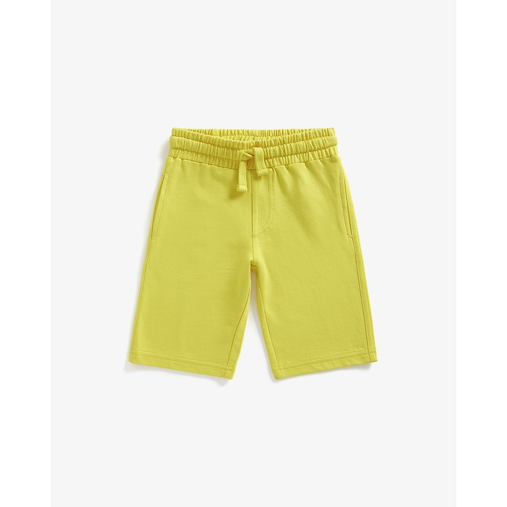 

Boys Bottoms Elasticated Waist-Yellow
