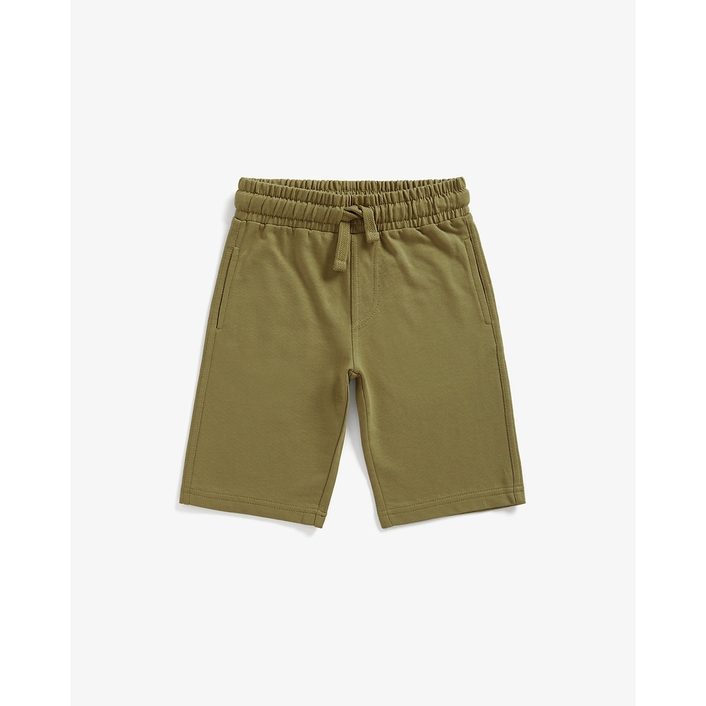 

Boys Bottoms Elasticated Waist-Khaki