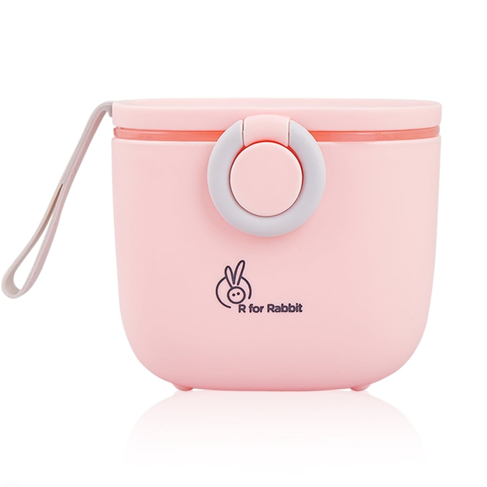 

R for rabbit first feed box pink