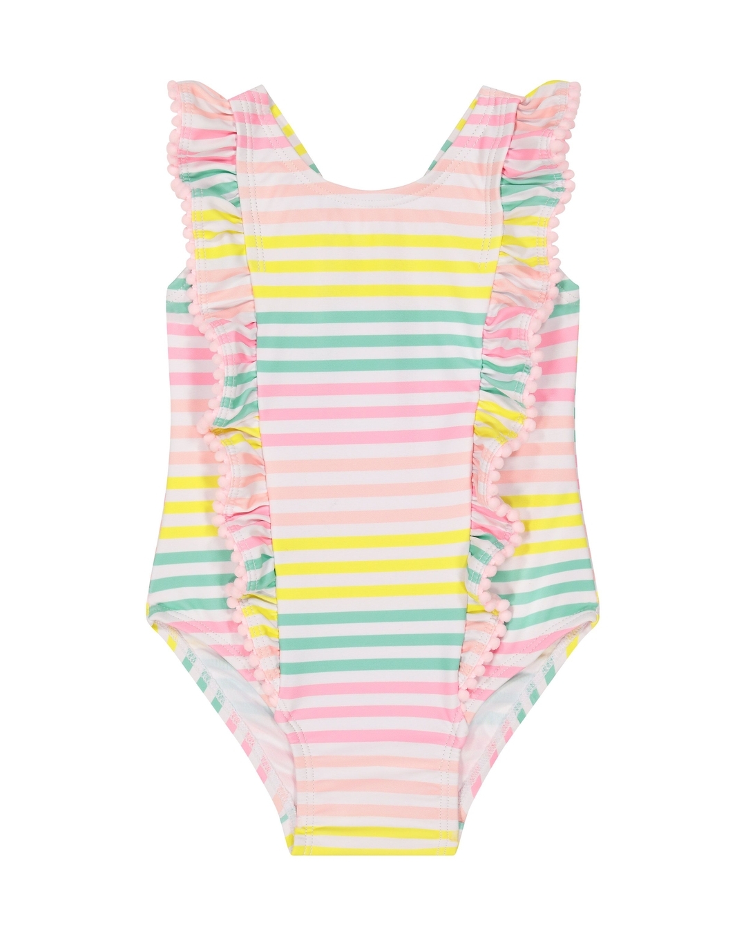 Buy Pastel Multicolour Stripe Swimsuit Online at Best Price ...