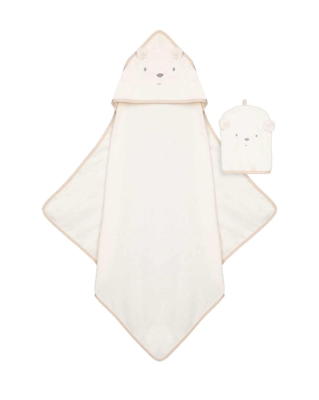 Buy Mothercare Little And Loved Cuddel and Dry Baby Towels Mitt Off