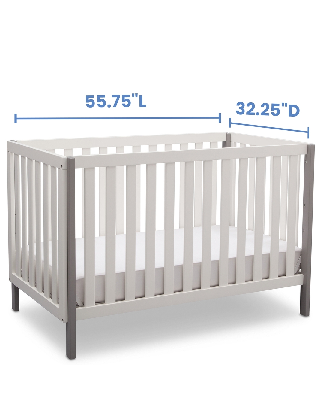 Buy Delta Children Milo 3in1 Crib White Online at Best Price ...