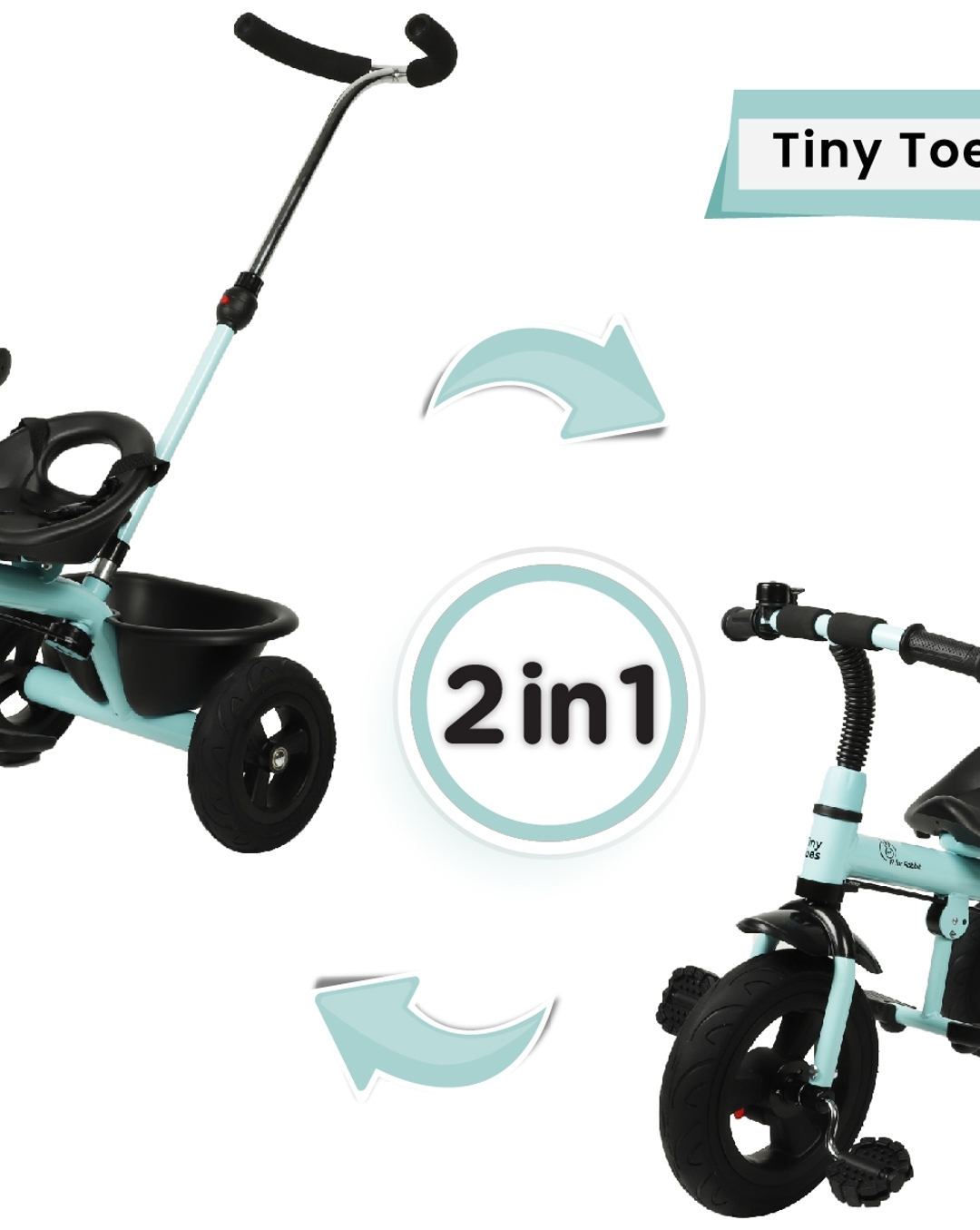 rabbit tiny toes tricycle