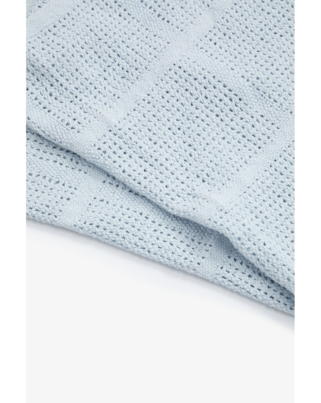 Buy MOTHERCARE BLUE ESSENTIALS COTBED CELLULAR BLANKET Online at Best