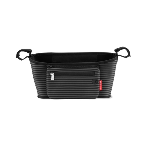 Skip Hop G-G Stroller Organizer  T&G Accessory Black-Grey Stripes