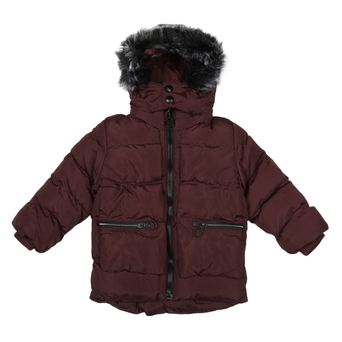 Boys Full sleeves Jacket - Burgundy