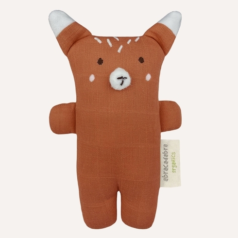 Abracadabra Organics Collectible Fox Cuddle Toy Red