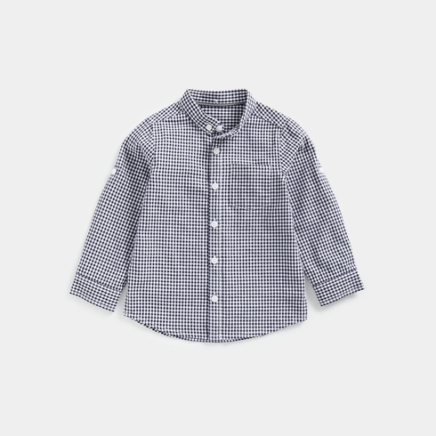 Mothercare Boys Full Sleeves Shirt -Navy