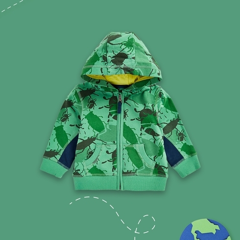 Boys Full Sleeves Sweatshirt -Green