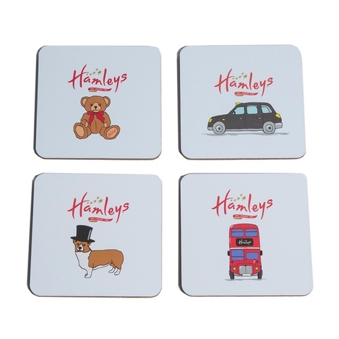 Hamleys London Coasters Set