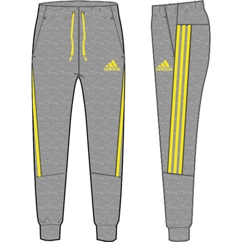 Adidas Kids - Pants Male Stripes-Pack Of 1-Grey