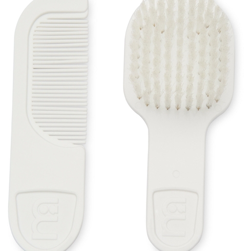 Mothercare brush and comb set white