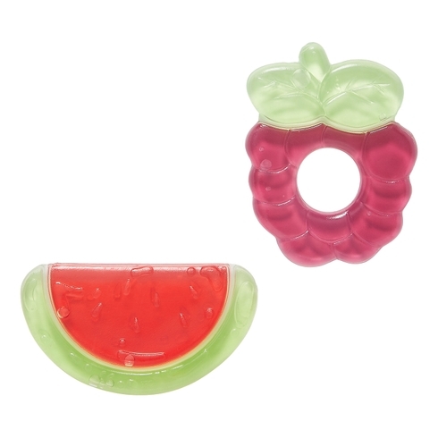 Mothercare grape and melon baby teethers multicolor pack of 2