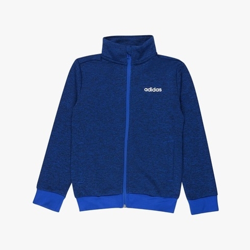 Adidas Kids Full Sleeves Track Tops Male Printed-Pack Of 1-Blue