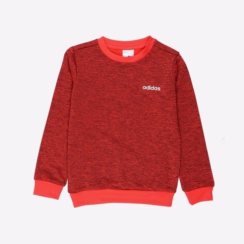 Adidas Kids Full Sleeves Sweatshirts Male Printed-Pack Of 1-Red