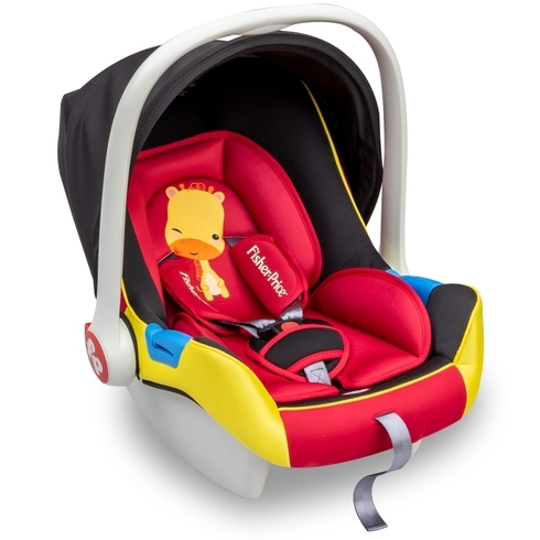 fisher-price infant car seat & carry cot red