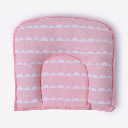 Mila Baby Wave Baby Pillow Pink
