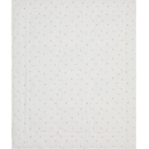 Mothercare little & loved patchwork quilt cream