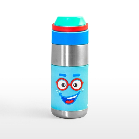 Rabitat clean lock sparky insulated stainless steel bottle blue