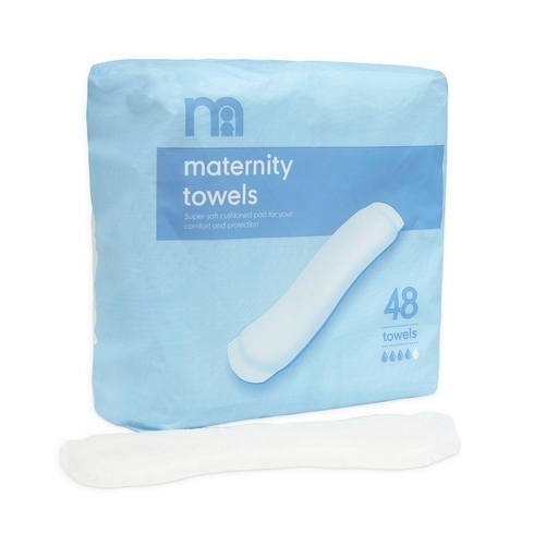 Mothercare maternity towels - 48 pcs