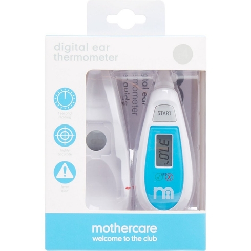 Mothercare digital alert ear thermometer blue