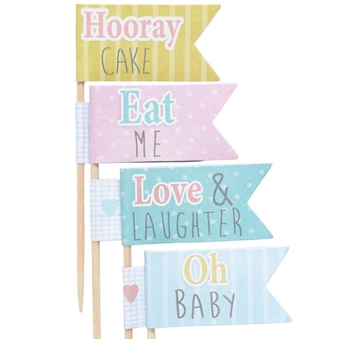Mothercare baby shower cake toppers multicolor