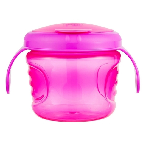 Mothercare non-spill snack pod pink