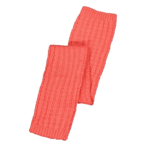 Coral Knitted Scarf