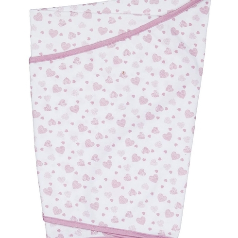 Mothercare essential cotton swaddling blanket pink