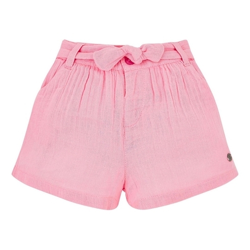 Pink Woven Shorts