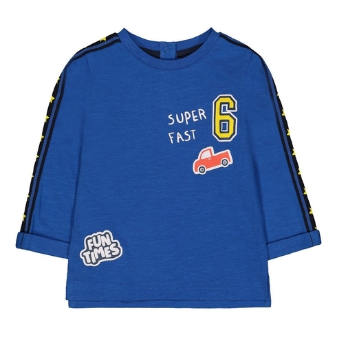 Blue Super Fast Car T-Shirt