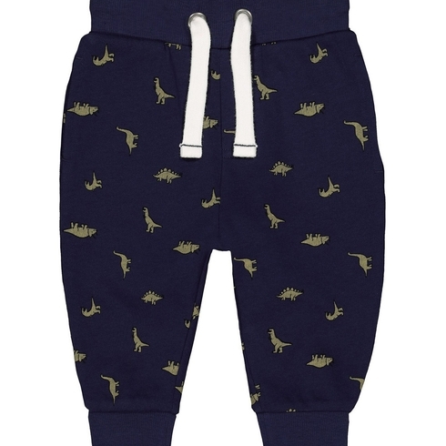 Boys Jogger Dino Print - Navy