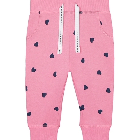 Pink Navy Heart Joggers