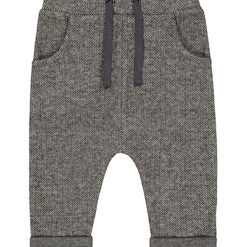 Boys Trousers Textured - Grey