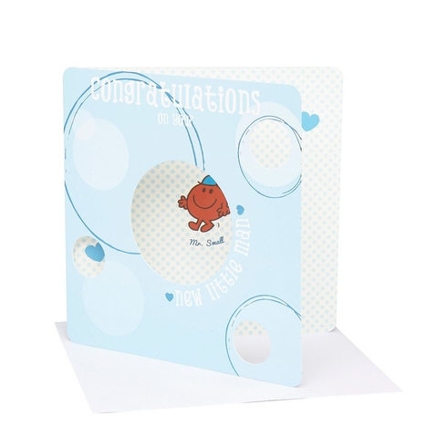 Mothercare mr men new baby card multicolor