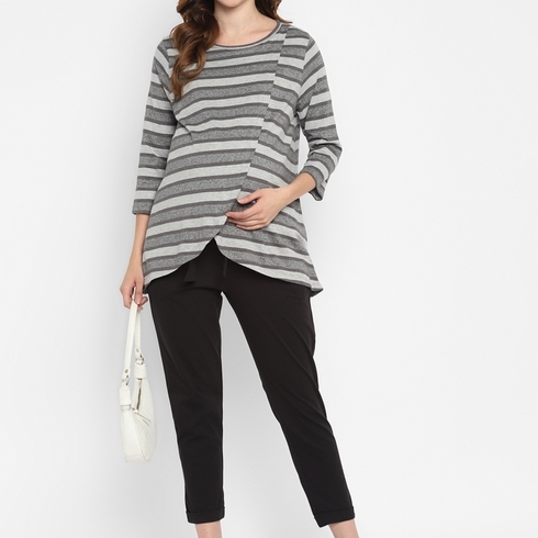 BBHoping Maternity Tops Long Sleeve Shirts Cute India