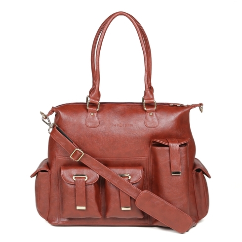 The Mom Store Love My Latte Premium Diaper Bag Tan