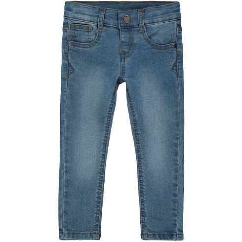 Mid-Wash Skinny Jeans