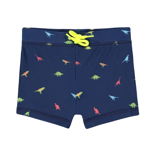 Navy Dinosaur Trunkie Swim Shorts