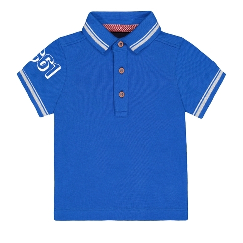 Blue Tipping Stripe Polo Shirt