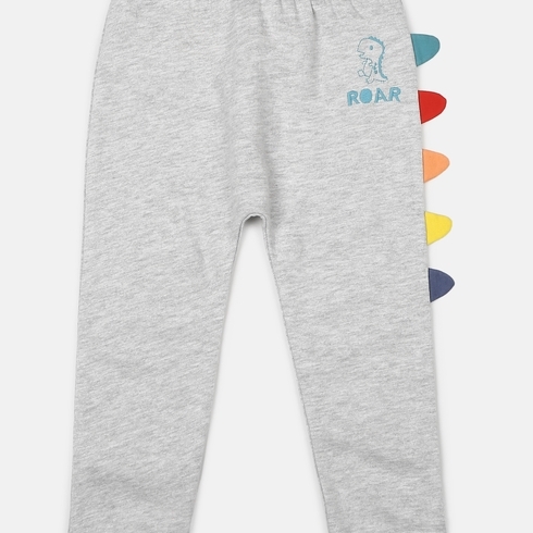H By Hamleys Boys Jogger 3D Dino Design-Grey