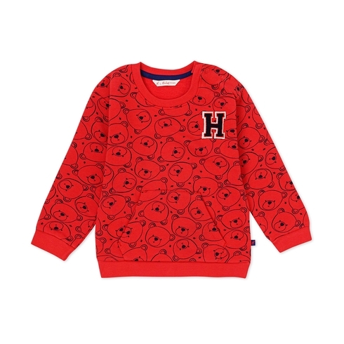 H by Hamleys Boys Heritage Sweatshirt- Red