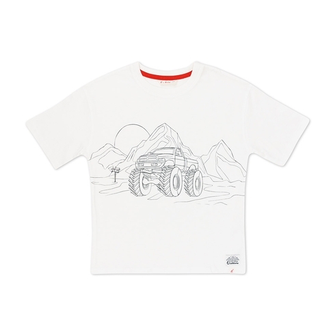 H by Hamleys Boys Great Outdoor Tee- White