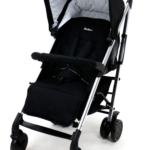 Asalvo moma plus stroller black