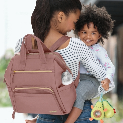 Elkie & Co. I Washable Diaper Bags + Vegan Leather Changing Mat