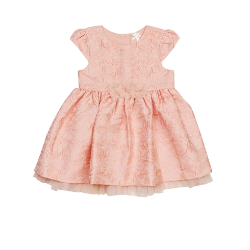 h by hamleys baby girl party dress- pink colour  pack of 1