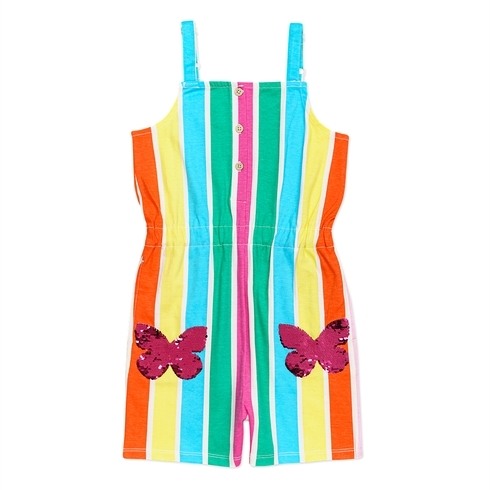 h by hamleys girls play jumpsuit - multi colour