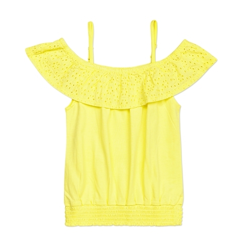 h by hamleys  girls play top- yellow