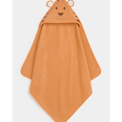 Mothercare Tiger Cuddle and Dry Hooded Towel Orange
