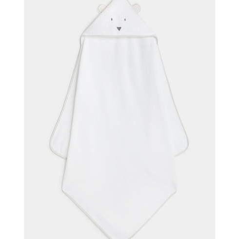 Mothercare Premium Cuddle and Dry Hooded Towel Beige